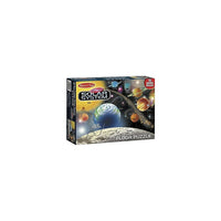 Melissa & Doug – Casse-tête Lights Camera Interaction, Système solaire (LO976-00)-Jeunes de 3 à 6 ans, de la prématernelle à la première année