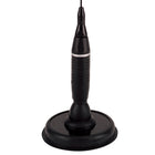 Cobra - Antenne BP 42 po à montage magnétique noire-Composants en laiton chrome noir non corrosif