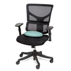 Bouncyband Coussin sensoriel Big Wiggle Seat, Argent-Améliore la posture