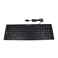 Clavier mince filaire Intekview français canadien-Clavier filaire franco-canadien IntekView V.2 Ultra Slim