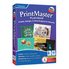 Broderbund - Print Master Platine-Une interface de ruban intuitive vous permet d'accéder aux fonctionnalités rapides pour concevoir votre projet.