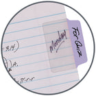 Avery - Ultra Tabs - 2 po x 1½ po Polyvalents, Repositionnables, Marquables Sur Les Deux Côtés, Couleurs Pastel, Paquet de 48-Ultra-repositionnables : Utilisez-les comme des onglets notocollants qui adhèrent fermement, mais se retirent proprement et facilement. L’adhésif repositionnable de ces onglets durables permet de les retirer facilement pour des changements rapides