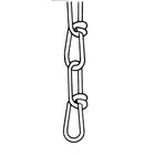 Campbell – Chaîne de 100 pi (30,4 m), taille d’échange 2/0, charge maximale de 255 lb (0,1275 tonne) (752024)-Charge d’utilisation maximale : 255 lb (0,1275 tonne)