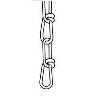 Campbell – Chaîne de 100 pi (30,4 m), taille d’échange 2/0, charge maximale de 255 lb (0,1275 tonne) (752024)-Charge d’utilisation maximale : 255 lb (0,1275 tonne)