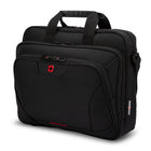 Swiss Gear - 15.6 po Sac pour ordinateur - Noir-Bandoulière rembourrée détachable/Poignée double
