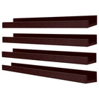 nexxt – Tablette pour cadres Edge FN00299-0MC, 23 po x 4 po, espresso, paq./4-Matériau: les étagères murales flottantes sont faites de panneaux de fibres de bois à densité moyenne (MDF) de haute qualité et durables qui assurent la stabilité. Comptez sur l'étagère pour garder vos articles sains et saufs, avec une finition visuellement agréable