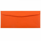 JAM Paper #10 Enveloppes à fenêtre commerciales - 4,125" x 9,5" - Orange recyclées - Paquet de 50-Taille : #10 taille entreprise (4,125 x 9,5 pouces)