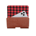 General Supply Goods + Co Étui Pivotant Universel - Cognac-1 po long. x 3,25 po larg. x 6,25 haut. po