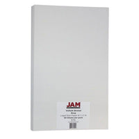 Jam Paper ââ‚¬â€� papier cartonné, taille légale, bristol gris, 50/paquet-Papier cartonné gris, idéal pour le collimage et la confection d’affiches