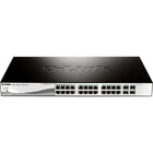 D-Link Commutateur intelligent Gigabit DGS-1210-28 à 24 ports et 4 ports SFP-24 ports Gigabit avec 4 ports SFP