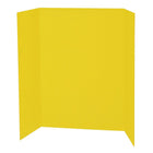 Pacon - Présentoir, 48 x 36 po, jaune-Taille : 36 haut. x 48 larg. (po)