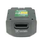 Pulvérisateur à dos électrostatique professionnel sans fil Victory Innovations - 288 oz. Débardeur - vert / noir / blanc (VP300)-Poids: 10 lb (29 lb plein)