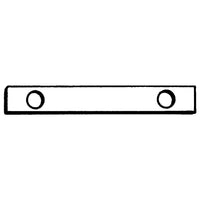 Dock Bumper Solutions, Barre De Montage, paquet de 12-Barre de montage percée