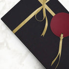 JAM Paper® – Papier d’emballage cadeau, noir mat, paq./3 rouleaux (277013526g)-Contenu recyclé : 0 %