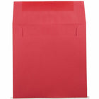 JAM Paper Enveloppes carrées avec fermeture gommée, 7 1/2 x 7 1/2 po, rouge, 1000/paquet-Taille : 7 1/2 x 7 1/2 po