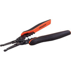 Dynamic Tools – Pince à dénuder/coupe-prise, longueur 6 po, poignée antidérapante confortable-Dénude le fil massif 8-20 AWG et le fil tressé 10-22 AWG.