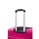 TOSCANO EMINENTE Bagage à main rigide 20 po - Fuschia-Poignées en gelée souple