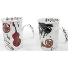 Roy Kirkham – Ensemble de 6 tasses Lancaster, modèle Concert-Ensemble de 6 tasses Lancaster en porcelaine à la cendre d’os, modèle Concert