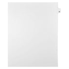 Mark Maker – Onglets séparateurs juridiques blancs, 1/25 onglets, format lettre, sans trous, numéro 28, 25/paquet-Onglets séparateurs blancs, 1/25 onglets