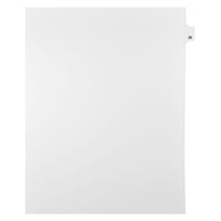 Mark Maker – Onglets séparateurs juridiques blancs, 1/25 onglets, format lettre, sans trous, numéro 28, 25/paquet-Onglets séparateurs blancs, 1/25 onglets