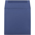 JAM Paper Enveloppes carrées à fermeture gommée, 6 x 6 po, bleu présidentiel, paq./100-Taille : 6 x 6 po