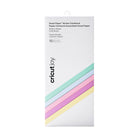 Cricut - Joy Smart Paper Papier Cartonné Autocollant, Pastels-10 feuilles (5 couleurs, 2 de chaque) de 13,9 cm x 33 cm en menthe, bleu pastel, pétale, lilas et beurre