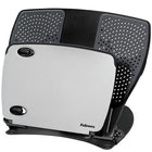 Fellowes - Poste de travail professionnel pour ordinateur portatif avec USB-Le cadre en métal robuste avec coussinet et bande caoutchoutée soutient fermement votre ordinateur portatif et le protège