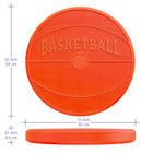Bouncyband Coussin Sensoriel de Siège Wiggle, Ballon de Basket Orange-Améliore la posture
