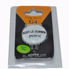 Northern Stars – Ampoule DEL 80301, G4 2 W, blanc, paquet de 2-DEL G4 à deux broches de 12 V 2 W, blanc chaleureux