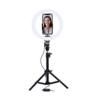 Basic Tech - Anneau lumineux à DEL de 10 po avec support-Diamètre : 10 po (25,4 cm)