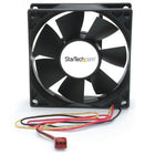StarTech  Double roulement à billes pour ventilateur ordinateur avec connecteur TX3, 80 x 25 mm-Une conception à double roulement garantit une fiabilité et une durée de vie prolongée