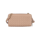 Portefeuille pour Téléphone à Bandoulière Tissé de Blocage d'Ellie Karla Hanson RFID, Taupe -Intérieure 1 poche zippée