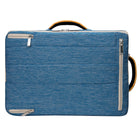 Vangoddy Slate Sacoche pour Ordinateur Portable de 17,3 po Sac à Bandoulière - Bleu-3 options de transport : sac à main, sac messager ou sac à dos
