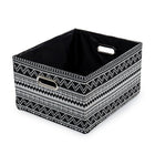 Paniers de rangement à zigzags, noir, blanc66856DF-5