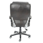 Fauteuil de direction à dossier élevé True Endsleigh, noir-Pieds en acier aluminium à hauteur réglable