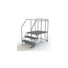 Plateforme de travail mobile de Tri-Arc, 3 marches, 30 x 48 po (WLWP133648SL)-Matériau du cadre : Acier