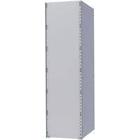 Metalware – Panneau d’extrémité pour étagère enclenchable, 12 x 40 po, gris clair-Directives d’assemblage : http://www.metalware.ca/installinter.html