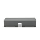 Poppin – Support de moniteur, gris foncé (105201)-Supporte en toute sécurité jusqu'à 60 lb pour s'adapter à la plupart des moniteurs