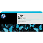 HP – Cartouche d’encre noire DesignJet 771A (B6Y15A), noir mat-Noir mat