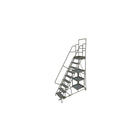 Tri-Arc – Échelle roulante pour la cueillette de marchandise, 24 x 90 po, 9 paliers, à perforations (KDSP109246)-Matériau du cadre : Acier