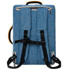Vangoddy Slate Sacoche pour Ordinateur Portable de 17,3 po Sac à Bandoulière - Bleu-Poches intérieures en filet, poche zippée et compartiment rembourré pour ordinateur portable