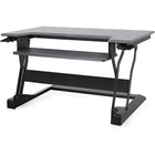 Ergotron - Poste de travail assis-debout de bureau WorkFit-T (33-397-085)-Design économique et format compact qui conviendront à votre budget et à votre espace