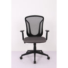 Brassex - Chaise de bureau Angelo, noir/gris-Colis standard