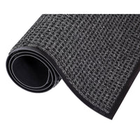 Mat Tech - Oxford Lite, tapis d'entrée,  3' x 10', gris/noir-3' x 10'