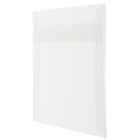 JAM Paper Enveloppes translucides, 5,5 x 5,5 po, transparent, 250/paquet-Intérieur vierge où écrire un mot personnalisé