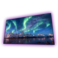 Elunevision - 133'' 2.35:1 Aurora NanoEdge ALR Écran Perforé - Gris-Écran de projection électrique