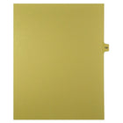 Mark Maker – Onglets séparateurs juridiques beiges, 1/15 onglets, format lettre, sans trous, numéro 156, 25/paquet-Onglets séparateurs beiges, 1/15 onglets