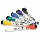 Quartet - Mini marqueurs à effacement à sec ReWritables − Couleurs variées − Paquet de 6-Capuchon équipé d’une efface pour corrections instantanées