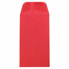 JAM Paper Enveloppes Colourées #6 Coin Commerciales - 3,375" x 6" - Rouge recyclé - Paquet de 50-Quantité : Quantité : 50 enveloppes par paquet