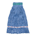 Marino - Tête de vadrouille humide à extrémité bouclée Winger - Bleu-Vadrouille en coton
